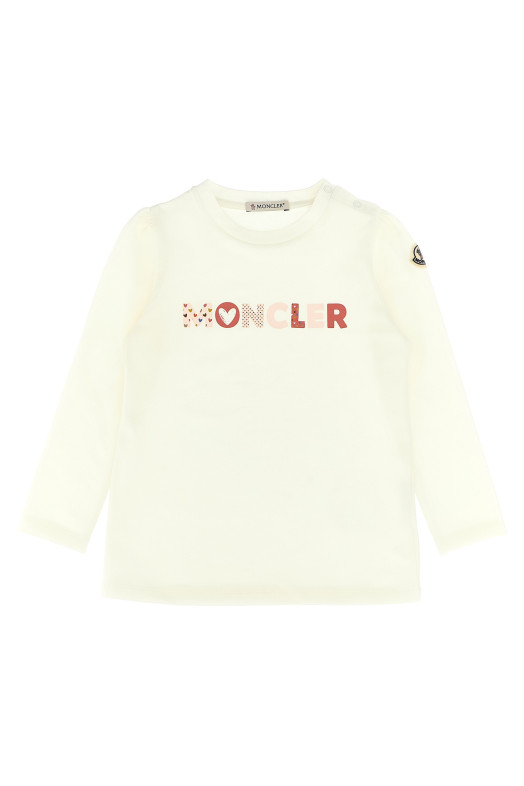 Logo print T-shirt White