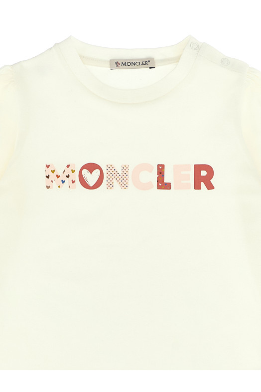 Logo print T-shirt White