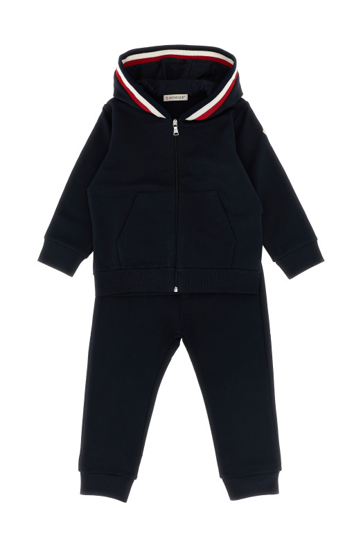 Комплект з худі та джоггерами Синій MONCLER ENFANT K29518M0000789AM3778 Комплект з худі та джоггерами Синій MONCLER ENFANT K29518M0000789AM3778