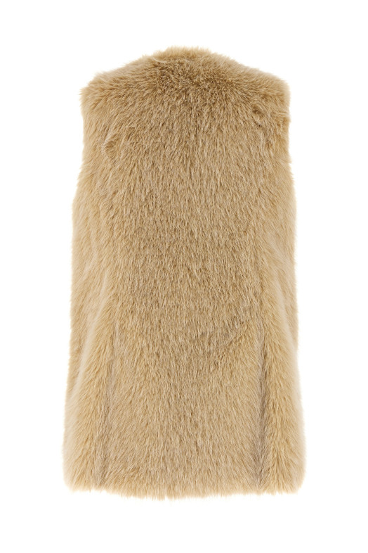 Faux fur vest Beige Faux fur vest Beige