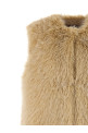 Faux fur vest Beige Faux fur vest Beige
