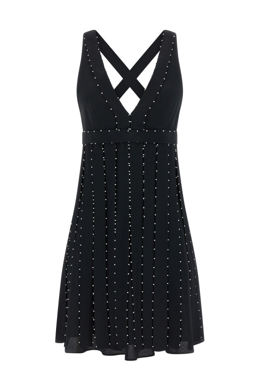 Pearl dress Black
