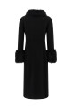 Valentino Garavani double breasted coat Black