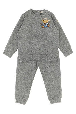 Світшот + джоггери, комплект, сірий MONCLER ENFANT K29518M0000889AM3980 Світшот + джоггери, комплект, сірий MONCLER ENFANT K29518M0000889AM3980