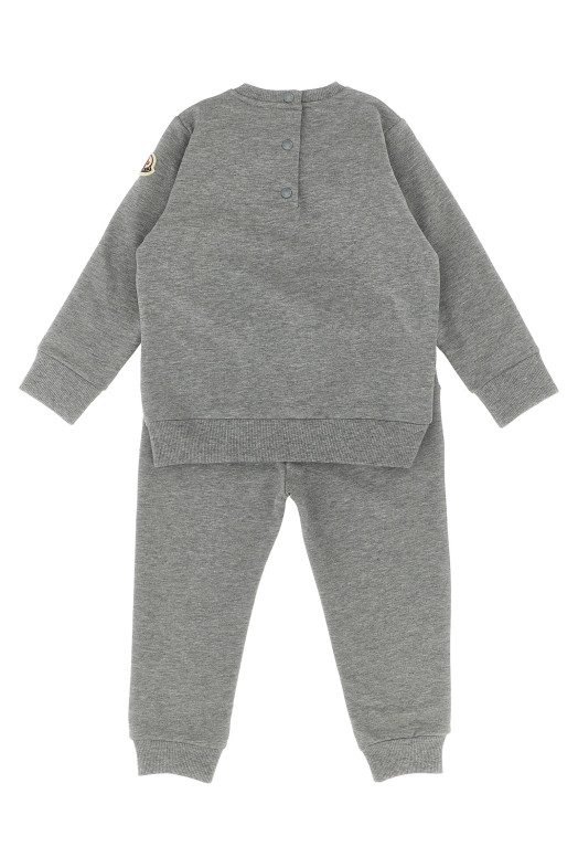 Світшот + джоггери, комплект, сірий MONCLER ENFANT K29518M0000889AM3980 Світшот + джоггери, комплект, сірий MONCLER ENFANT K29518M0000889AM3980