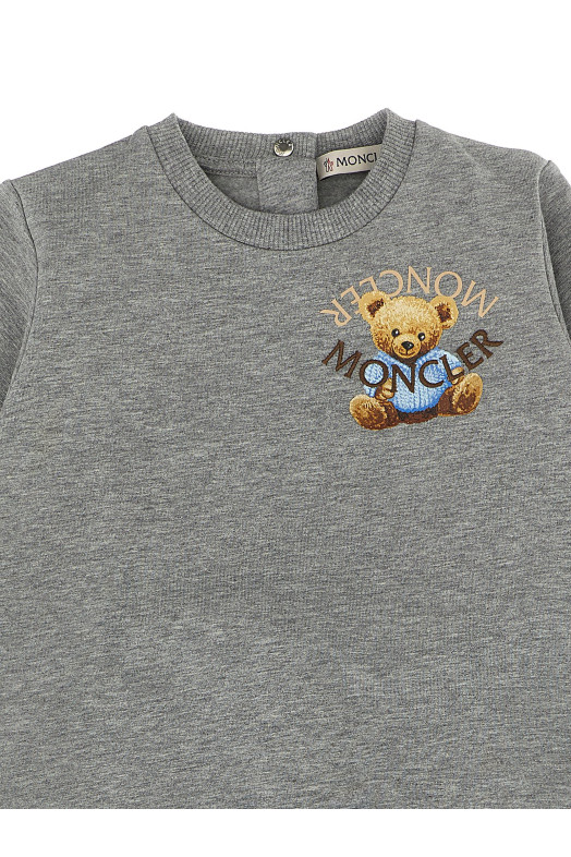 Світшот + джоггери, комплект, сірий MONCLER ENFANT K29518M0000889AM3980 Світшот + джоггери, комплект, сірий MONCLER ENFANT K29518M0000889AM3980