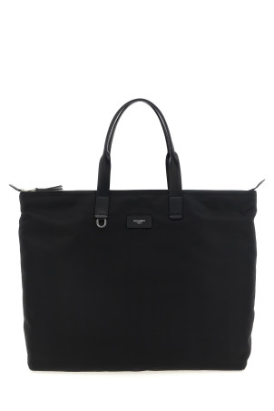 Big logo patch shopping bag Black Big logo patch shopping bag Black