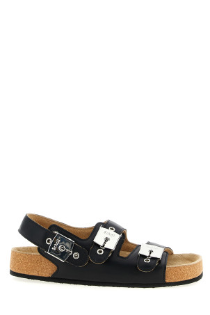 Balenciaga x Scholl Sandal Black Balenciaga x Scholl Sandal Black