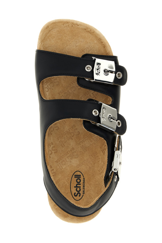 Сандалии Balenciaga x Scholl, черные 827432WB2U11180 Сандалии Balenciaga x Scholl, черные 827432WB2U11180