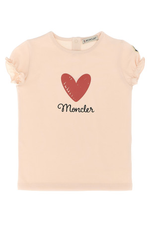 Футболка з принтом Рожева MONCLER ENFANT K29518C0001289AUM529 Футболка з принтом Рожева MONCLER ENFANT K29518C0001289AUM529