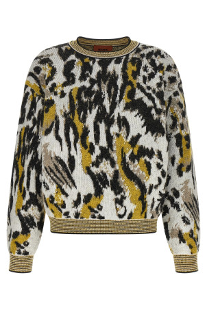 Animalier motif sweater Multicolor Animalier motif sweater Multicolor