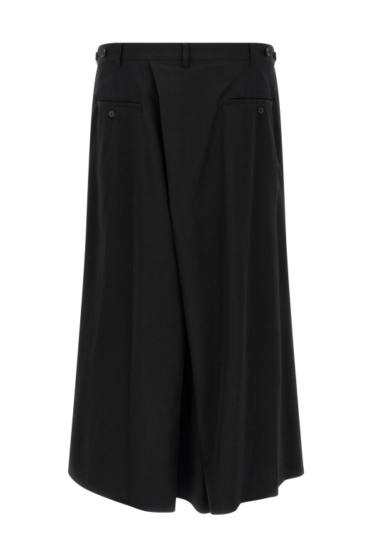 Шорти YOHJI YAMAMOTO 'Hakama' Чорні HLP08100BLACK2 Шорти YOHJI YAMAMOTO 'Hakama' Чорні HLP08100BLACK2