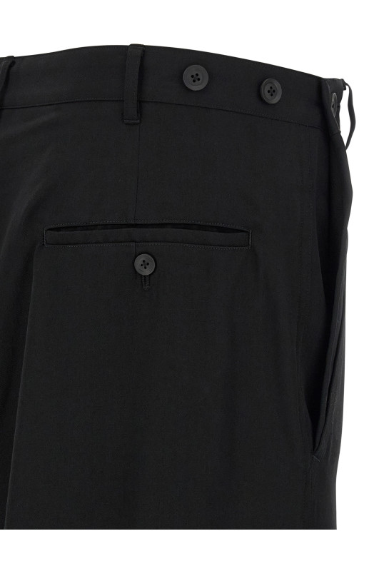 Шорти YOHJI YAMAMOTO 'Hakama' Чорні HLP08100BLACK2 Шорти YOHJI YAMAMOTO 'Hakama' Чорні HLP08100BLACK2
