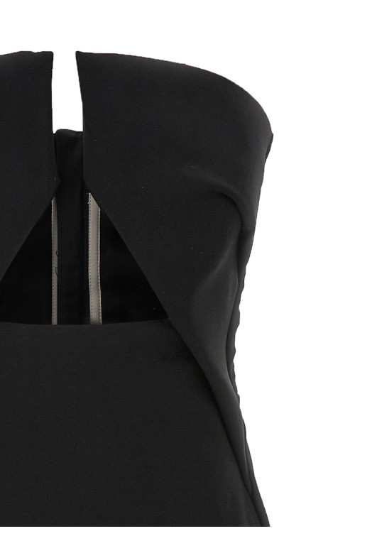 'Prong Gown' dress Black