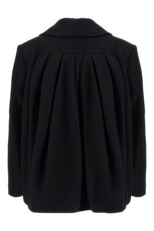 'Vafel' coat Black 'Vafel' coat Black