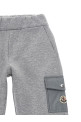 Нейлонові джоггери з кишенями, сірі MONCLER ENFANT K29548H00008899PS980 Нейлонові джоггери з кишенями, сірі MONCLER ENFANT K29548H00008899PS980