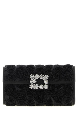 'Efflorescence' clutch Black