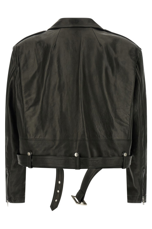 Куртка «Cropped Jumbo Bauhaus Stooges» чорна RU02E1770LNV09 Куртка «Cropped Jumbo Bauhaus Stooges» чорна RU02E1770LNV09