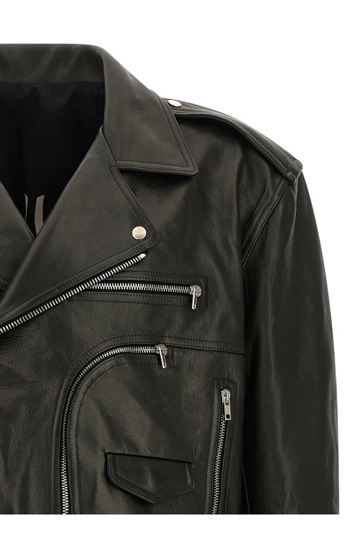 Куртка «Cropped Jumbo Bauhaus Stooges» чорна RU02E1770LNV09 Куртка «Cropped Jumbo Bauhaus Stooges» чорна RU02E1770LNV09