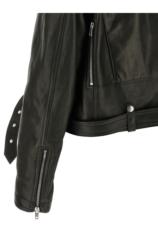 Куртка «Cropped Jumbo Bauhaus Stooges» чорна RU02E1770LNV09 Куртка «Cropped Jumbo Bauhaus Stooges» чорна RU02E1770LNV09