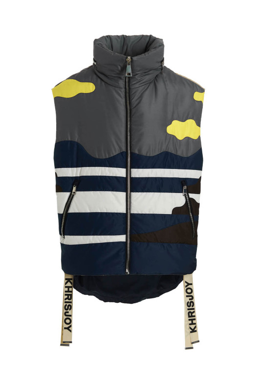 Cactus' oversize vest Multicolor