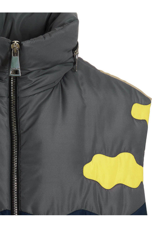 Cactus' oversize vest Multicolor