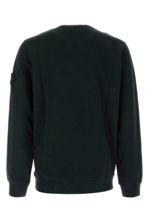Black cotton sweatshirt Black STONE ISLAND (610002820) Black cotton sweatshirt Black STONE ISLAND (610002820)