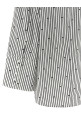 'Poplin Oversized Striped' shirt Black-grey 'Poplin Oversized Striped' shirt Black-grey