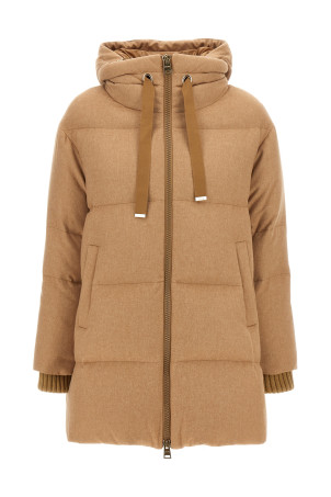 'A-Shape' down jacket Beige