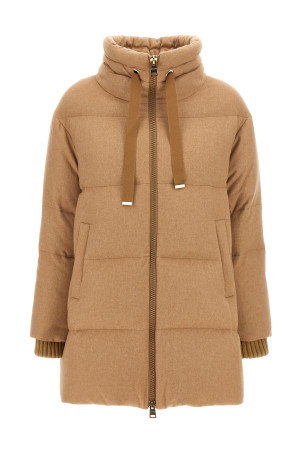 'A-Shape' down jacket Beige