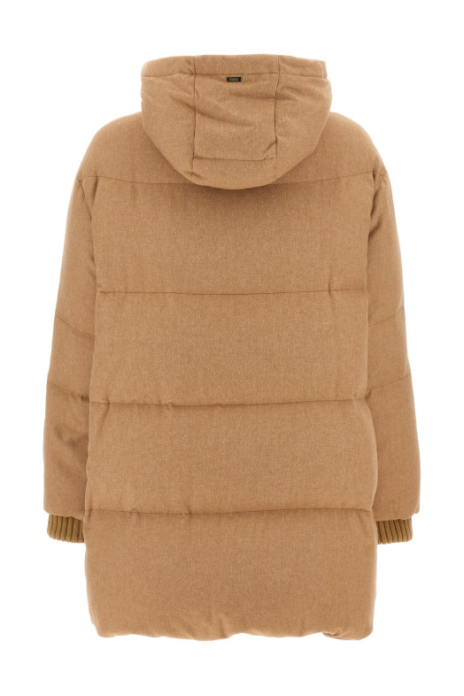 'A-Shape' down jacket Beige