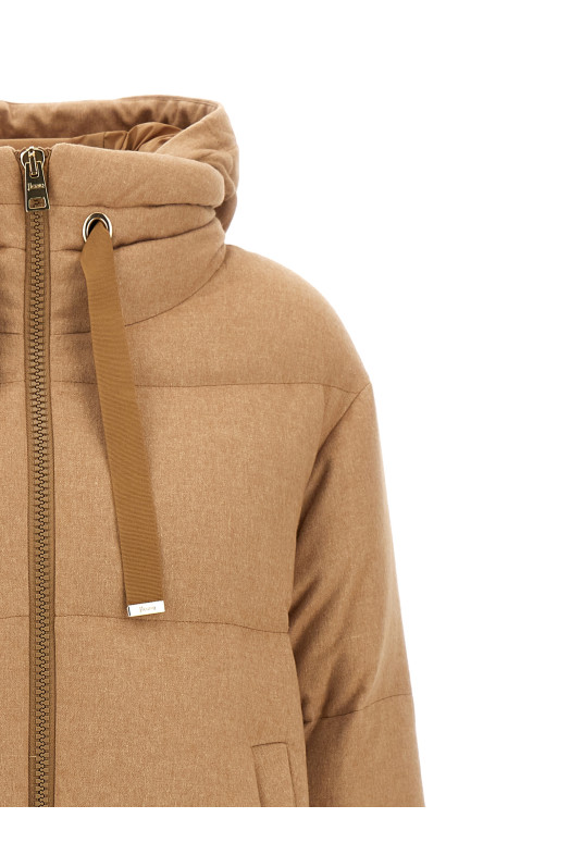 'A-Shape' down jacket Beige