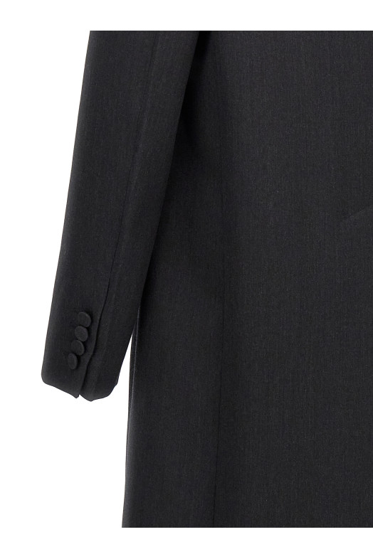 Double-breasted coat Gray