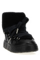 Teddy ankle boots Black