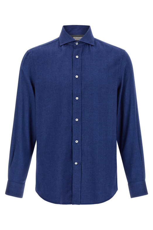 Herringbone shirt Blue Herringbone shirt Blue