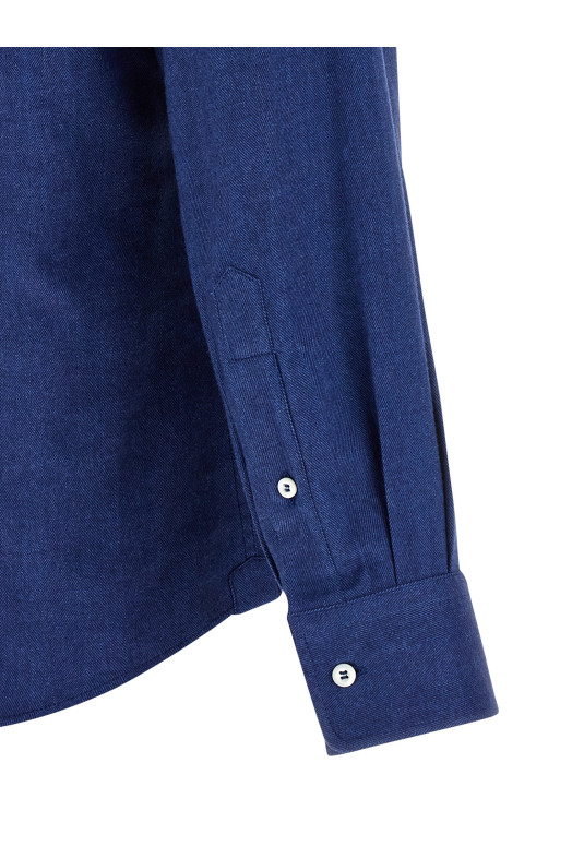 Herringbone shirt Blue Herringbone shirt Blue