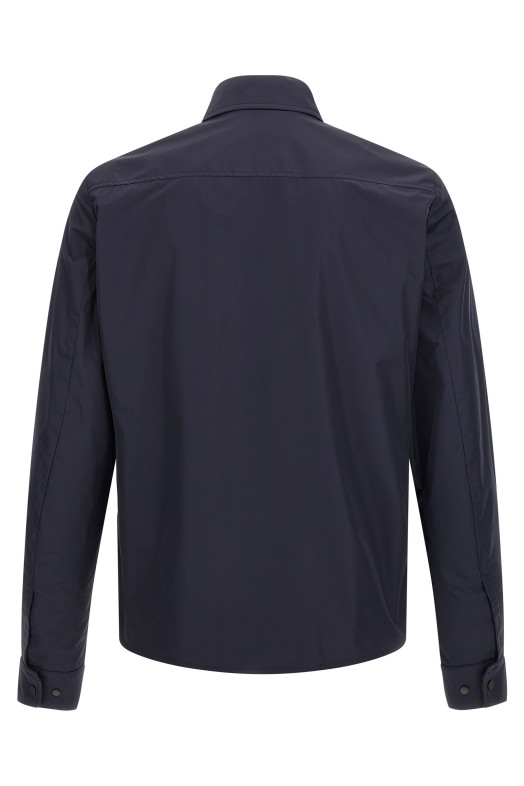 Tech fabric shirt Blue Tech fabric shirt Blue