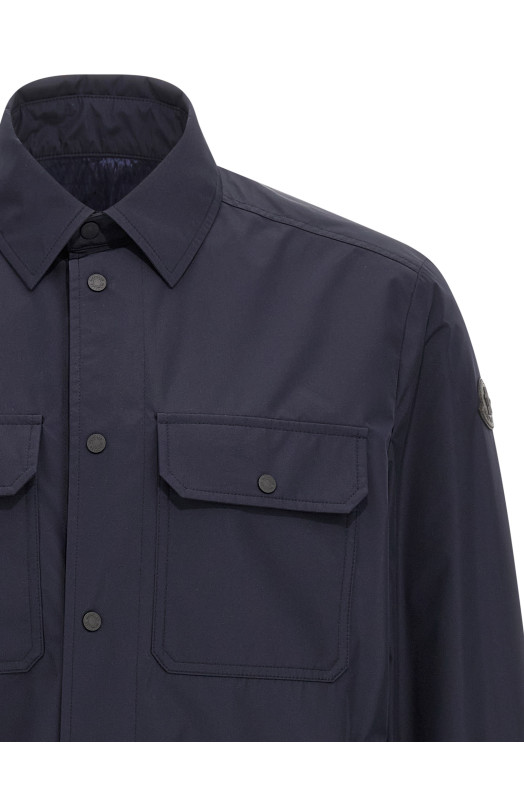 Tech fabric shirt Blue Tech fabric shirt Blue