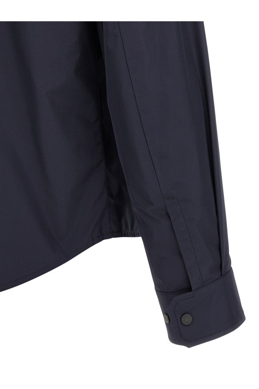 Tech fabric shirt Blue Tech fabric shirt Blue