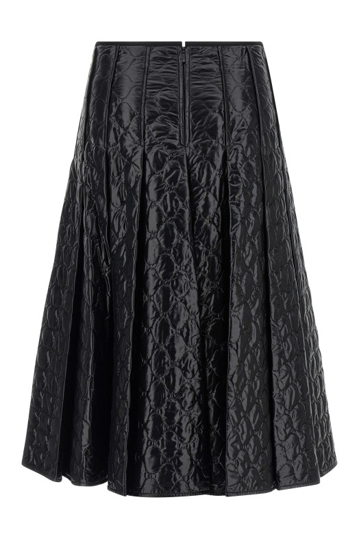 Лакована нейлонова спідниця Чорна MONCLER K20932D00038597Z8999