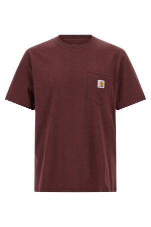 'Pocket' T-shirt Bordeaux 'Pocket' T-shirt Bordeaux
