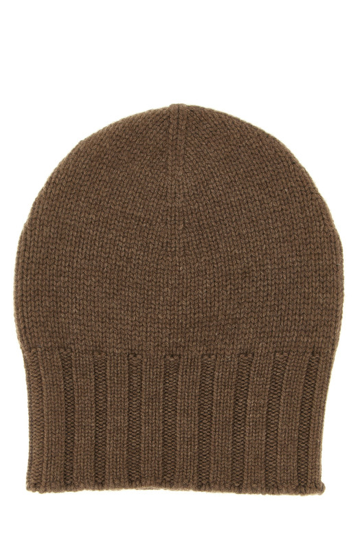 Кашемірова шапка-біні коричнева CD6081F5277 Кашемірова шапка-біні коричнева CD6081F5277