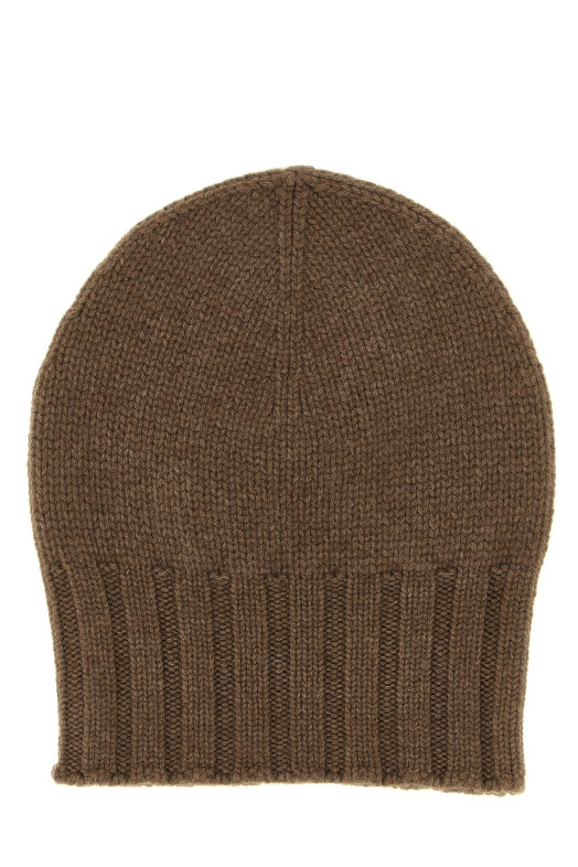 Кашемірова шапка-біні коричнева CD6081F5277 Кашемірова шапка-біні коричнева CD6081F5277