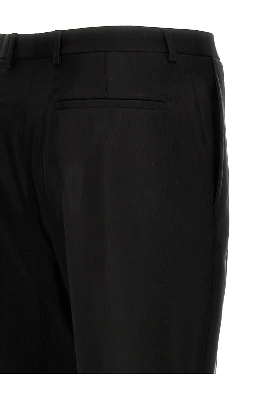 Брюки Faille Black SAINT LAURENT 774421Y6D381000