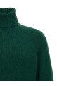 High neck sweater Green