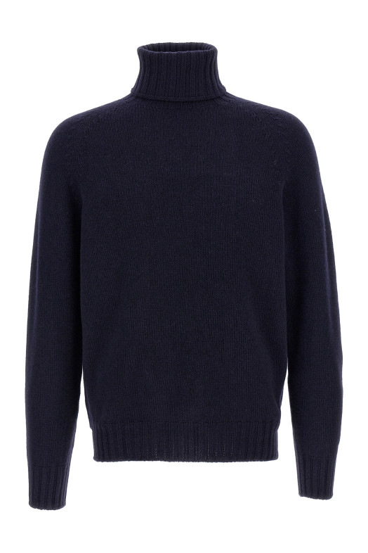 Светр з високим коміром Синій MA'RY'YA YNK042B6