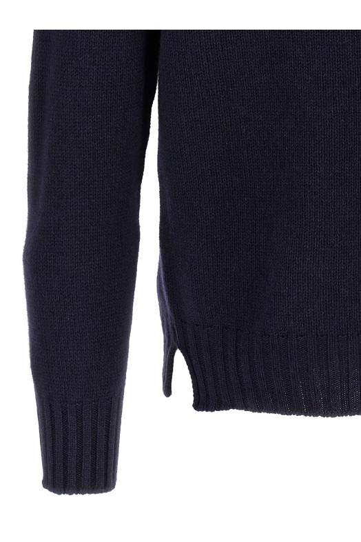 Светр з високим коміром Синій MA'RY'YA YNK042B6