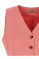 Льняной вискозный жилет Pink ALBERTO BIANI GG817VI009149 Льняной вискозный жилет Pink ALBERTO BIANI GG817VI009149