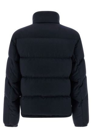 Кашемировый пуховик Синий PRADA SGC921SOOO17XTF0008