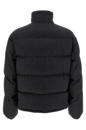 Cashmere down jacket Gray